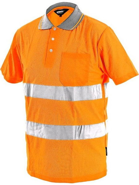 Υψηλής ευκρίνειας polo DOVER ανδρικό πορτοκαλί CXS