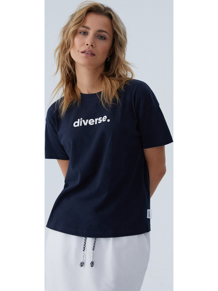Diverse T-shirt BLOMA 2 - Navy