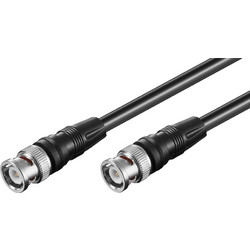 GOOBAY καλώδιο BNC 50074, RG59, 75 ohm, 5m, μαύρο