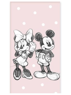 Brandmac Mickey & Minnie Mouse Πετσέτα Θαλάσσης 70x140cm 110059