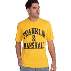 Franklin & Marshall T-Shirt Jersey JM3011.000.1000P01 ΚΙΤΡΙΝΟ
