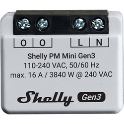 Shelly Έξυπνος Μετρητής Κατανάλωσης Ενέργειας PM Mini Gen3 (Shelly_PM_Mini_G3)