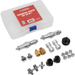 Caruba Essential Screw Kit 20 σε 1 Με Θήκη Μεταφοράς (CESK-201)