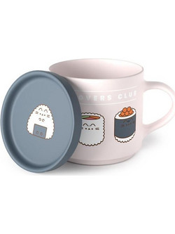 PUSHEEN - Sushi Lover - 14oz Mug + Coaster Set