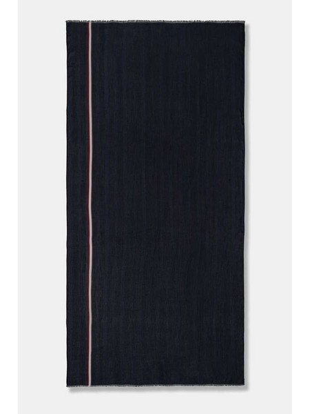 Tommy Hilfiger AW0AW17345-DW6 Μεγάλο Κασκόλ Μπλε