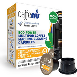 Caffenu Multipod Caffitaly κάψουλες καθαρισμού - 4 τεμ