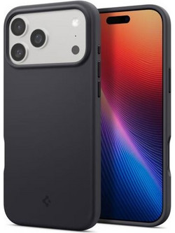 Θήκη Σιλικόνης Spigen Apple iPhone 18 Pro/ 17 Pro MagSafe Silicone Fit Μαύρο N69298