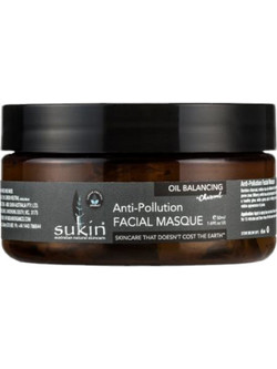 Sukin Anti-Pollution Facial Masque Κρεμώδης Μάσκα Προσώπου με Άνθρακα 100ml
