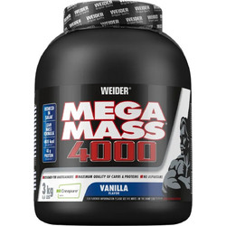 Weider Mega Mass 4000 Vanilla Πρωτεΐνη Ορού Γάλακτος Όγκου 3kg