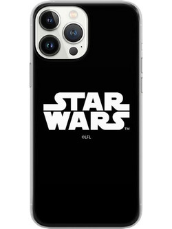 Θήκη Soft TPU Disney Star Wars 001 Apple iPhone 15 Pro Μαύρο