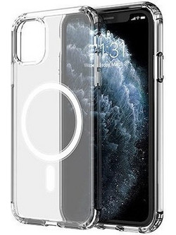 Θήκη TPU Σιλικόνης με MagSafe για iPhone 12-12 Pro - CLEAR