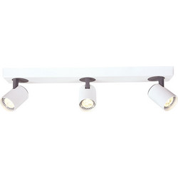 ACA ΕΠΙΤΟΙΧΟ Φ/Σ 3XGU10 ΛΕΥΚΟ ΑΛΟΥΜΙΝΙΟ 54Χ7Χ12CM DISCO ACA - RA313S54WG