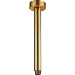Βραχίονας Οροφής Στρογγυλός 20εκ. Vicario Brushed Gold