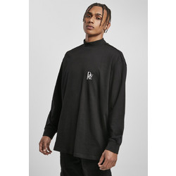 Prayor Black White Turtleneck Longsleeve black