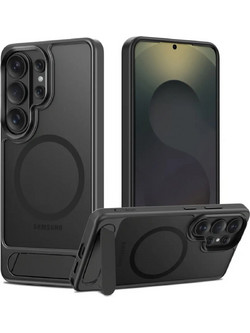Tech-Protect MagRack Back Cover Matte Black (Samsung Galaxy S26 Ultra)