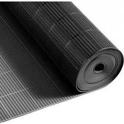 VEVOR Δάπεδο αποστράγγισης, 3 x 50 ft, PVC αντιολισθητικό επαγγελματικό χαλάκι, υγρό χώρο αποστράγγισης νερού Splash ματ Κοίλο ρολό πόρτας, για εξωτερικό εσωτερικό εστιατορίου Πισίνα Αίθριο μπάνιο Μπά