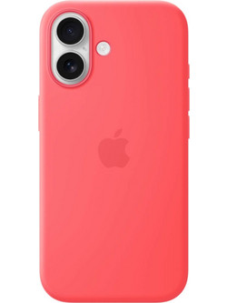 Θήκη σιλικόνης για iPhone 17 με MagSafe (MHVQ4ZM/A) - Bright Guava MHVQ4ZM/A