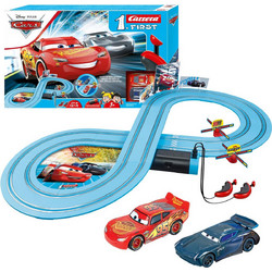 Carrera Track Set Cars Power Duel Light Blue 20063038