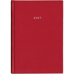 Next ημερολόγιο 2027 classic ημερήσιο δετό κόκκινο 17x25εκ. Δυνατότητα εκτύπωσης