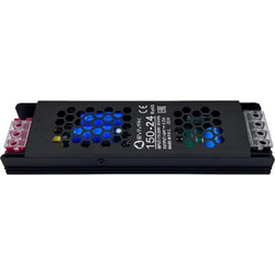 EVIVAK Τροφοδοτικό αλουμινίου slim 150W 24V για ταινία LED