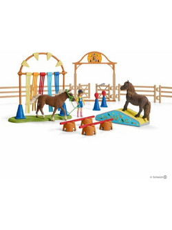 Schleich Farm World Pony Agility Training 42481