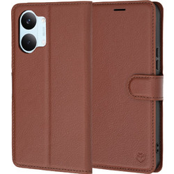 Techsuit Leather Folio Θήκη Brown (Xiaomi Poco X8 Pro Max)