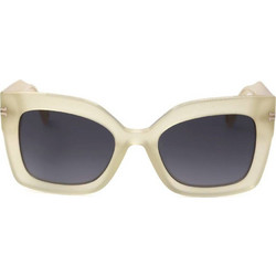Marc Jacobs MARC1073/S 40G Γυναικεία Γυαλιά Ηλίου Τετράγωνα Κοκάλινα Λευκά με Καφέ Degradee Φακό
