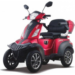 Ηλεκτροκίνητο σκούτερ E-ride Elite - Μαύρο - Μπαταρία λιθίου