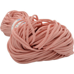 Νήμα HEART, ΤΣΙΛΕΣ Κορδόνι Basic by Handibrand, 200γρ, Βελονάκι Νο5 Ροζ Σαπιο Μηλο