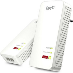 AVM FRITZ!Powerline 1240 AX Powerline Διπλό Kit για Ασύρματη Σύνδεση WiFi 6 με 2 Θύρες Ethernet