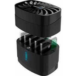 SABRENT 5 Bay Docking Stations for 2.5 Hard Drives USB C 10Gbps SATA HDD and SSD Dock with Fan (DS-5R15)