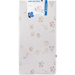 KikkaBoo Memory Comfort Horses Pink Στρώμα Memory Foam Κούνιας 60x120x12cm