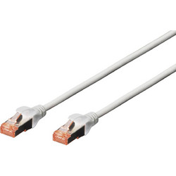 Digitus S/FTP Cat.6 Καλώδιο Δικτύου Ethernet 2m Grey
