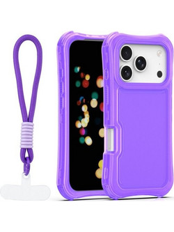 Senso Spd Safecase With Strap Iphone 17 Pro Purple Backcover - (SSSIP17PP)