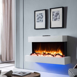 Richen Iris Επιδαπέδιο Ηλεκτρικό Τζάκι 2000W Μ110xΥ57.3xΒ25cm