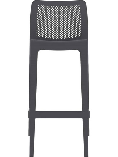 Σκαμπό Μπαρ Lisa 01-00-2694 49x51x104cm Anthracite