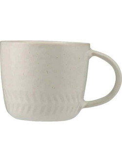 Maxwell & Williams Club Nordic Κούπα Κεραμική 400ml - Λευκή Herringbone