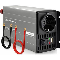 Qoltec Inverter Αυτοκινήτου 500W για Μετατροπή 12V DC σε 230V AC
