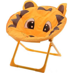 Καρέκλα Παραλίας Outdoor Living Lion Αναδιπλούμενη Μεταλλική Yellow 841595