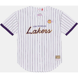 Mitchell & Ness NBA Head Coach Los Angeles Lakers Ανδρικό T-Shirt TP17503-LALWHIT White