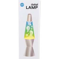 I-Total Διακοσμητικό Φωτιστικό Λάμπα LED Ασημί XL3322