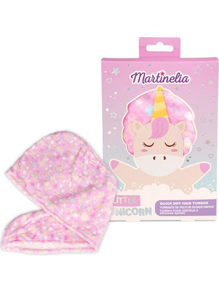Martinelia Little Unicorn Quick Dry Hair Turban Pink Πετσέτα Για Γρήγορο Στέγνωμα Μαλλιών Ροζ