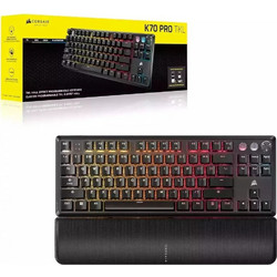 Corsair K70 Pro Μηχανικό Gaming Πληκτρολόγιο με Cherry MX Red Διακόπτες RGB Black