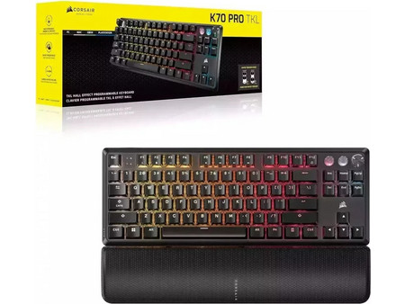 Corsair K70 Pro Μηχανικό Gaming Πληκτρολόγιο με Cherry MX Red Διακόπτες RGB Black