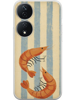 Θήκη Salt & Stripe Collection - The Tide Honor X7b Flexible TPU (Διάφανη Σιλικόνη)
