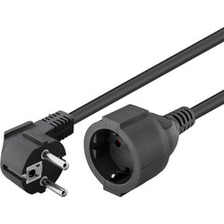 GOOBAY μπαλαντέζα προέκταση ρεύματος 93095 schuko 3x 1.5mm 10m μαύρη