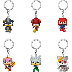 Sonic the Hedgehog POP! Vinyl Keychains 4 cm Display (12)