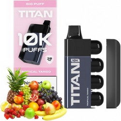 ΗΛΕΚΤΡ. ΤΣΙΓΑΡΟ GIGA 10.000PUFFS TITAN TROPICAL TANGO