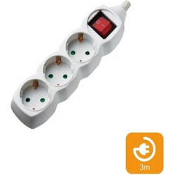 Πολύπριζα 3θ Με Διακόπτη 3M,3g1,5 COM