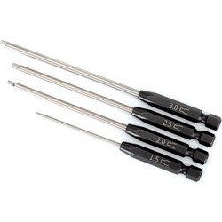 SPEED BIT SET , HEX DRIVER 4-PIECE STRAIGHT (1.5mm, 2.0mm, 2.5mm, 3.0mm) - TRAXXAS 8715X